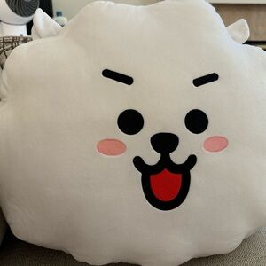 BT21 RJ Oversize Pillow (about 2 ft wide and 1.5 ft tall)